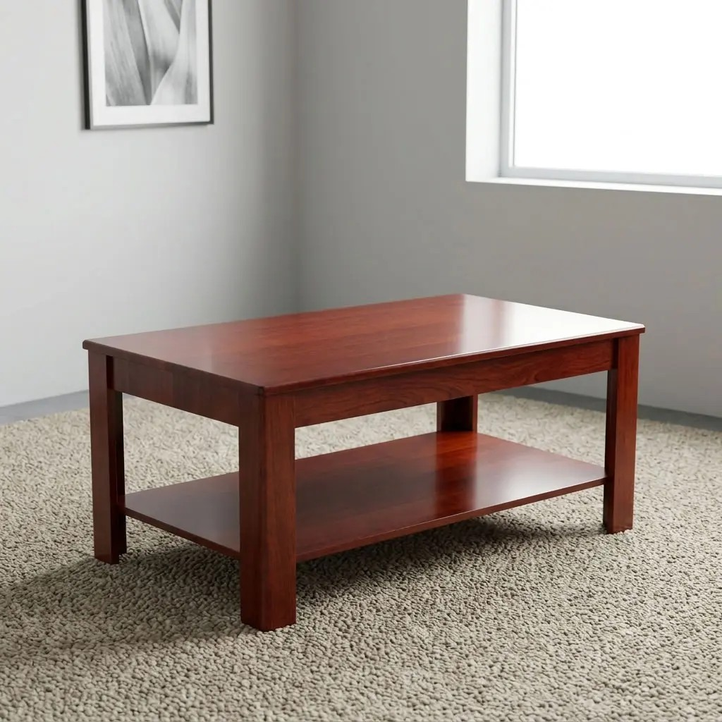 Coffee Table 1200mm Executive Mahogany Coffee Table - Image 1